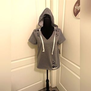 Grey hoodie
